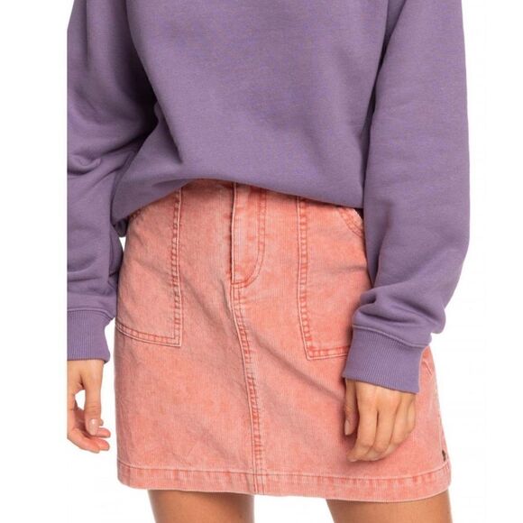 Roxy Silent Smile Corduroy Mini Skirt Women’s Size M - Picture 2 of 8